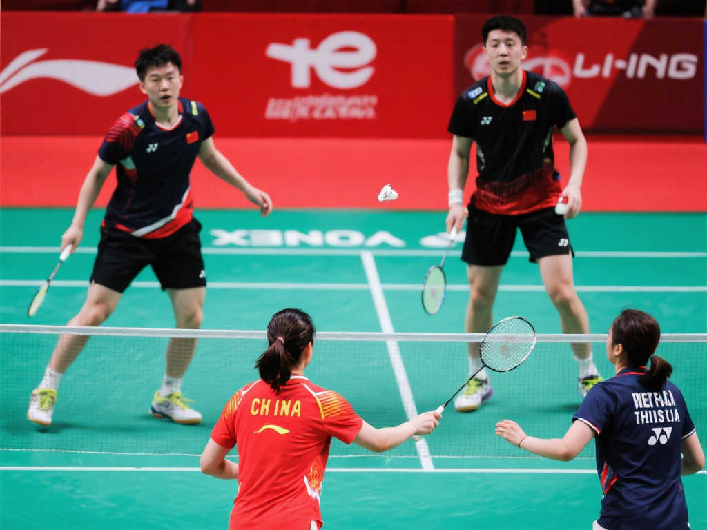 中国队5-0横扫阿尔及利亚队，苏迪曼杯首战告捷！